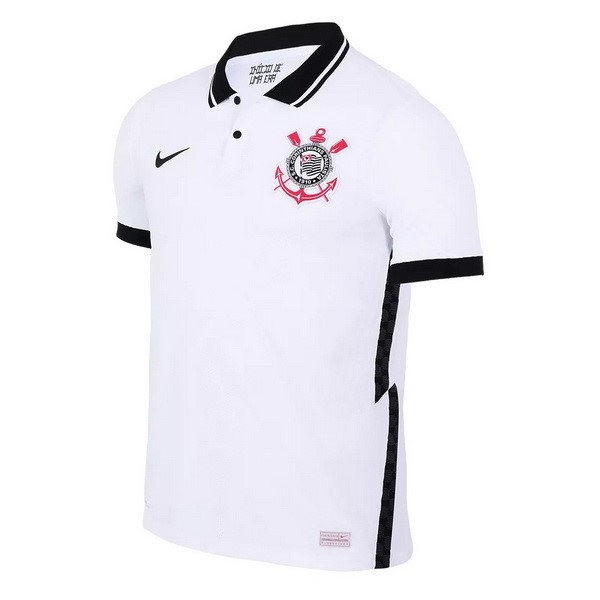 Tailandia Camiseta Corinthians Paulista 1ª 2020 2021 Blanco